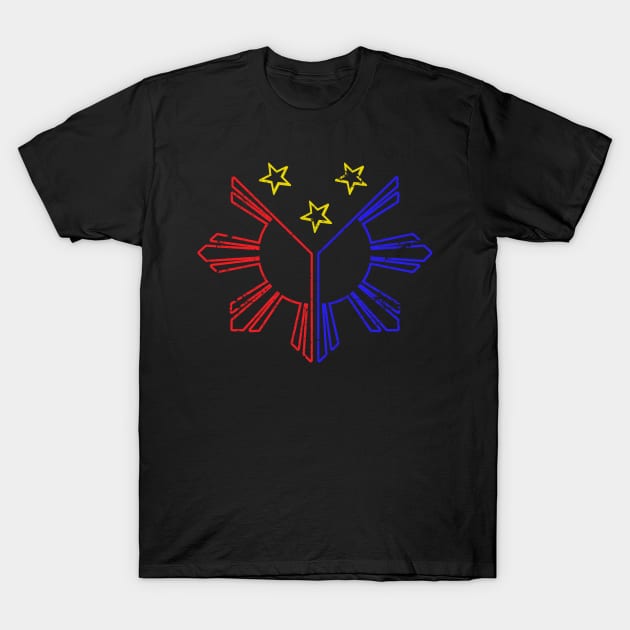 Proud Filipino Gift Philippines T-Shirt by shirtsyoulike